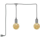 Osram Endura Decor oppladbar utendørs pendellampe 6 meter grå
