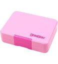 Yumbox Snack 3 Sections Lunchbox Power Pink/Rainbow