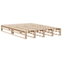 Sengeramme uten madrass 140x190 cm heltre furu 8721102853449
