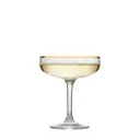 Hadeland Glassverk Odysse Cavaskål m/Gullkant 25 cl 2 pk