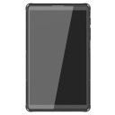 Samsung Galaxy Tab A7 Lite Anti-Slip Hybrid-deksel med Stativ Svart