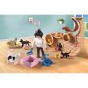 PLAYMOBIL My Life Kattekafé 71744