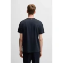 Boss BLACK Tessler Mercerized Crew Neck T-Shirt Dark Blue