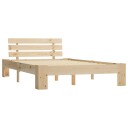 vidaXL Sengeramme heltre furu 120x200 cm