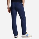 Ralph Lauren Straight Fit Linen-Cotton Pant - Newport Navy Blå 33/34