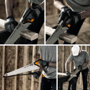 Fiskars Pro PowerTooth 55 cm Grovskjærende Håndsag - Sort/Sølv/Gult