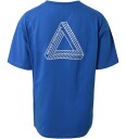 Hound Tee W/Back Print - Blue - 8 y