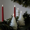 Uyuni Led Stearinlys Juletre 11x21 cm Nordic White