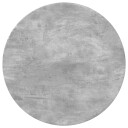 vidaXL Bordplate Ø 70 x 1,5 cm Rund Konstruert tre Betonggrå