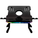 Surefire Portus X2 Justerbart laptopstativ med RGB lys 17,3"