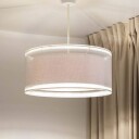Maco Design Duo Den Light hengelampe kremfarget Ø 50 cm lin PVC