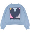 The New Tnpetria Short Os Sweatshirt Purple 110/116