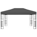 vidaXL Paviljong 3x4 m antrasitt stoff