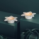 Porsgrunds Porselænsfabrik Snøfall Telysestaker 12x2,5cm 2pk