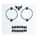 Face Jewels Hodeskalle Svart