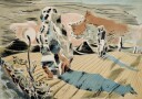 Avebury surreal landscape by Paul Nash Plakat Plakat / 30x40cm