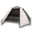 vidaXL telt for camping 2 personer grønn vanntett