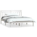  Sengeramme hvit 135x190 cm Double heltre