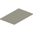 Kosmisk benkeplate (MDF) Sand