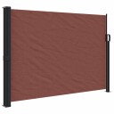  Uttrekkbar sidemarkise 140x600 cm brun 4004509