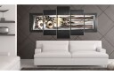 Bilde In Platinum Waves 100x50 Artgeist sp. z o. o.