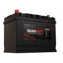 SKANBATT Fritidsbatteri 12V 80AH 600CCA (256x174x205/225mm) +venstre.