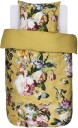 Essenza Sengetøy - 140x220 cm - Fleur Gylden Gul - Gul - 2 i 1 design - 100% bomullsateng - Essenza