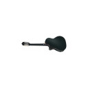 Ortega Guitars Ortega Rce145bk Klassisk Gitar 4/4 Med Mik, Thin, Gloss Svart