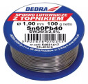 Dedra 31L61010 Loddetinn Med Flux 1mm 100g