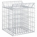 vidaXL Gabion hevet seng Sølv