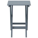  Sammenleggbart sidebord grå heltre poppeltre 4008874