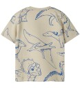 Name It T skjorte   Svette   NmmHino   Peyote   Name It   1 år (80)   T skjorte Beige Blå