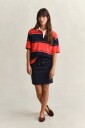 Shield jersey skjørt EVENING BLUE S