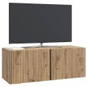  Vegghengt TV skap Artisan eik 78,5 x 31 x 30 cm Konstruert tre