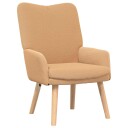  Avslappende stol Beige 63 x 67 x 94 cm stoff