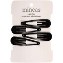 Mineas Hairclips Basic set of 4 black