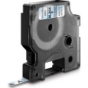 Dymo Tape D1 6mm Svart/transparent