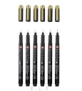 Sakura Pigma Micron 6stk 005 08 Sort