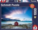 Schmidt Puzzles 583395 Puslespill 1000 Brikker Hytte Ved Atlanterhavskysten