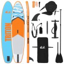  SUP-brett med sete 2-i-1 TRITON 366 x 81 x 15 cm Blå for