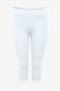 Only Carmakoma   Leggings carTime Life Calf Lace Leggings   Hvit
