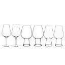 Luigi Bormioli Birrateque ?lglas-sett tester 6-pack 1 set
