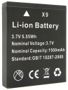Easypix GoXtreme batteri for W3048 litium ion