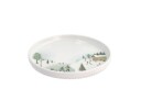 Pillivuyt Tallerken Vinter Flat Rett kant 15,5 cm Ildfast Hvit
