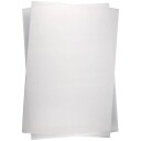Creativ Company Krympeplast 10 ark Matt hvit 20x30 cm