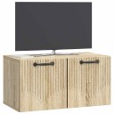  Vegghengt TV skap Sonoma eik 59,5 x 31 x 30 cm Konstruert tre