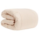 vidaXL Vinterdyne Beige 135 x 200 cm 100% Naturlig Kapok