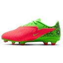 Nike Phantom 6 Low Club FG/MG Erling Haaland Junior Hot Punch/Black/Green Strike 33