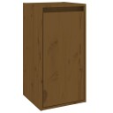 vidaXL Veggskap honningbrun 30x30x60 cm heltre furu