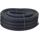 Uponor 50 Meter Peavløpsrør 126/113mm Svart Filt